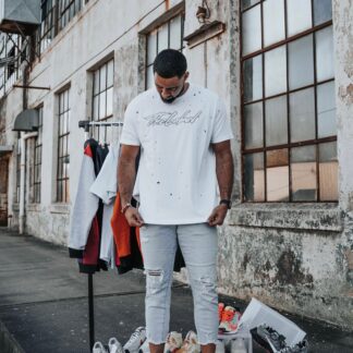 “Don’t Stress” Distressed Tee