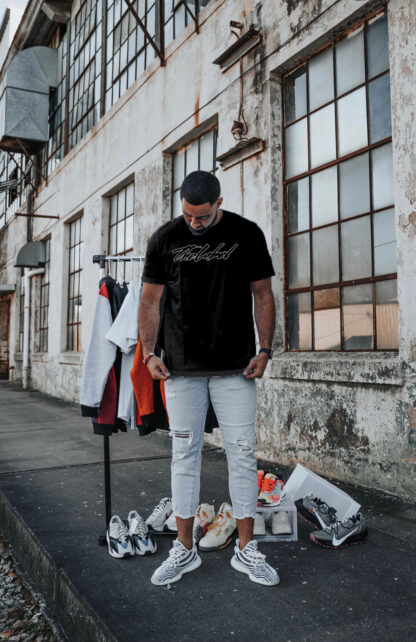 “Don’t Stress” Distressed Tee - Image 2