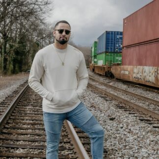 The Label Crewneck Sweatshirt