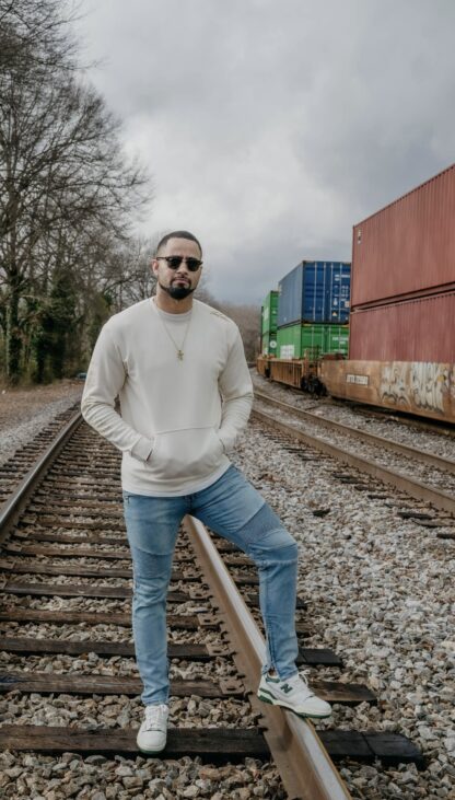 The Label Crewneck Sweatshirt