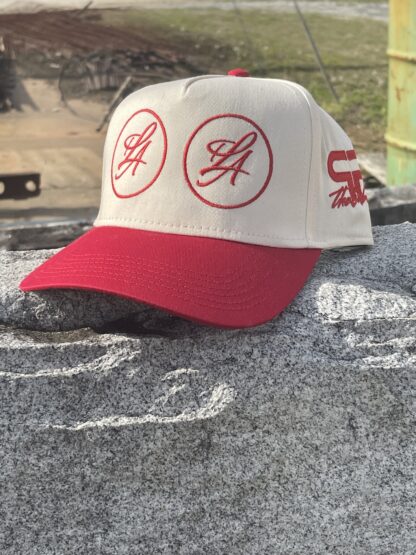 "TLA" Snapback Hat - Red