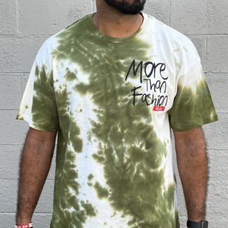 "More Than Fashion" Tee - Green Splash