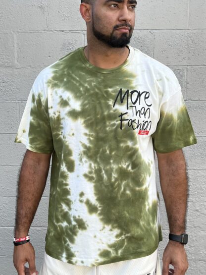 "More Than Fashion" Tee - Green Splash