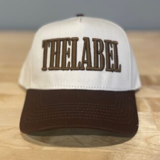 "THELABEL" Snapback - Brown