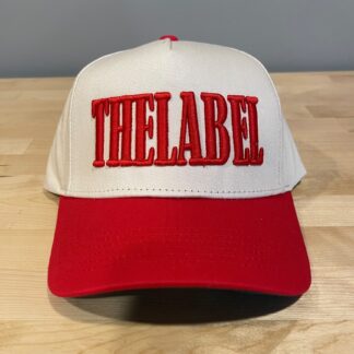 "THELABEL" Snapback - Red