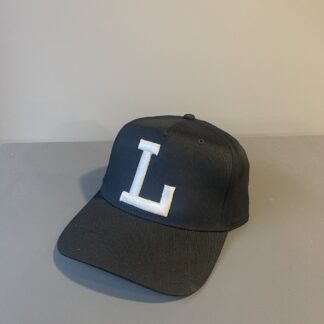 "L" Logo Hat - Black